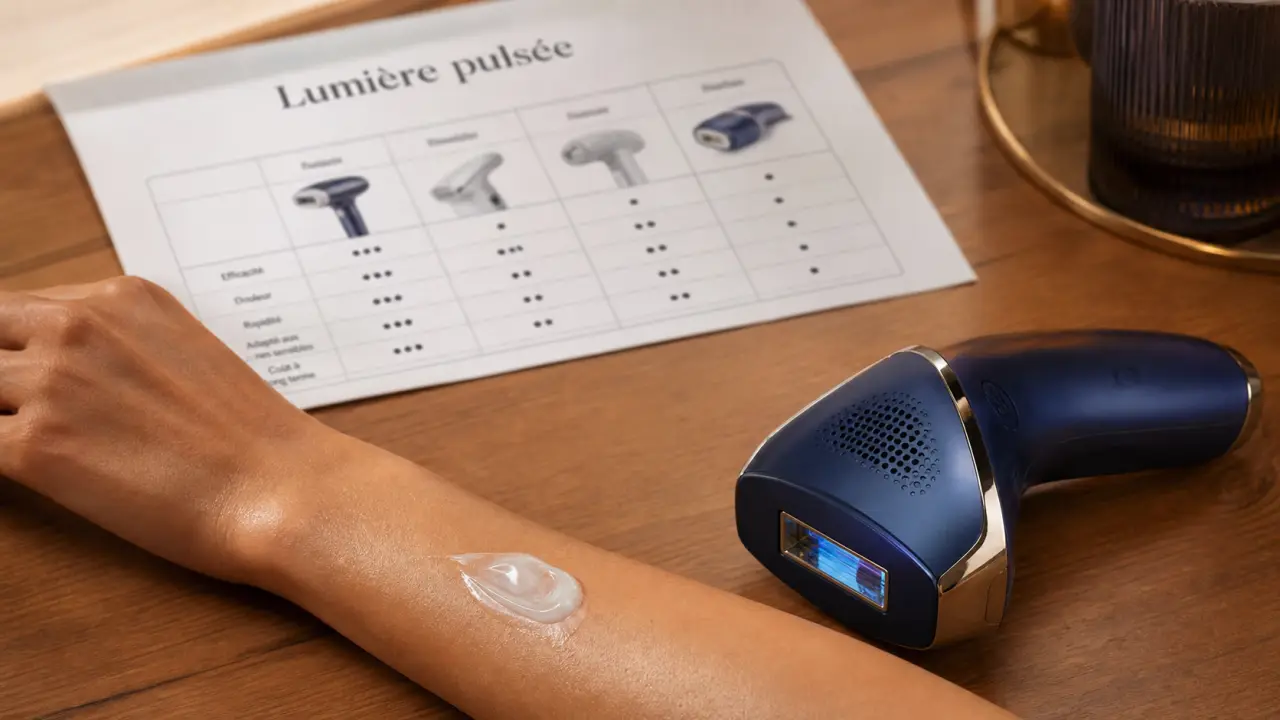 Innovation epilation, lumière pulsée et peau lisse