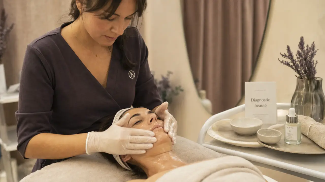 Maison de beauté Dulcenae soin visage massage Paris en cabine à Paris 9e
