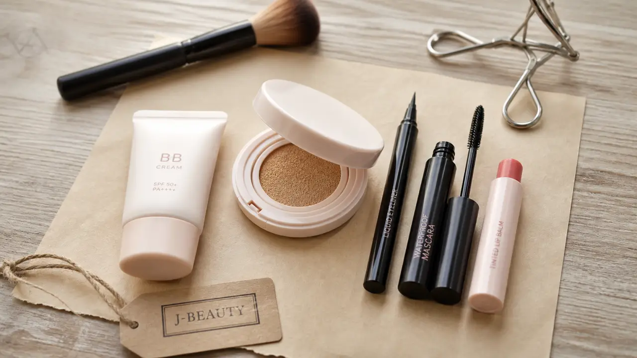 Maquillage japonais SPF waterproof naturel : BB crème, cushion et mascara