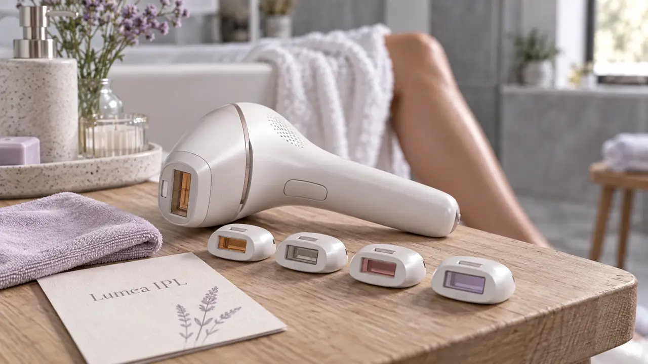 Épilation laser philips : Philips Lumea IPL à domicile dans une salle de bain