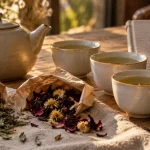 minceur the : routine d’infusion thé vert et caféine