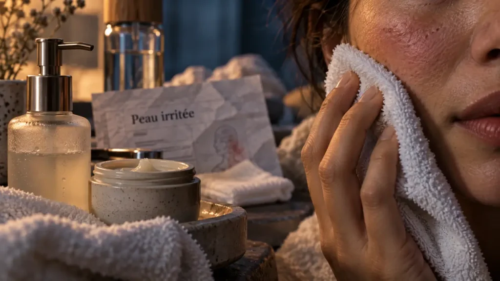 Peau irritée : apaiser rougeurs et brûlures avec gestes doux