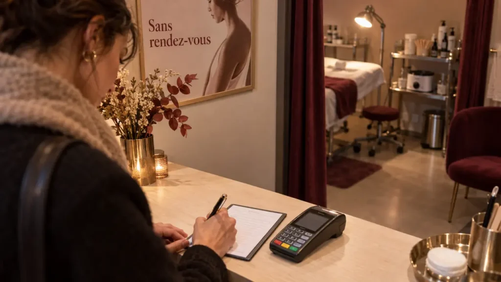 Institut de beauté bodyminute avis : cabine sans rendez-vous