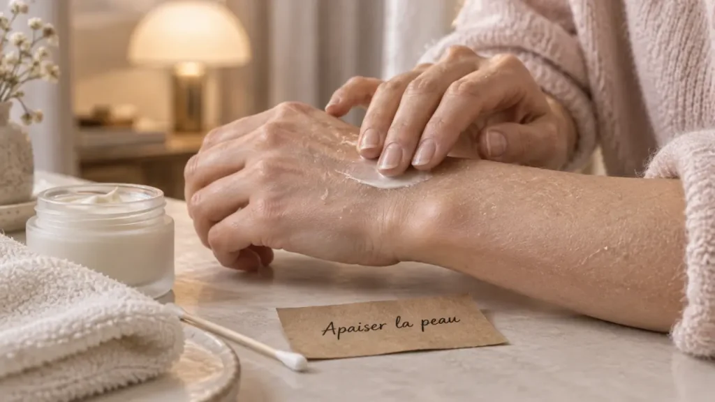 Peau qui pèle : crème émolliente pour apaiser et hydrater la peau