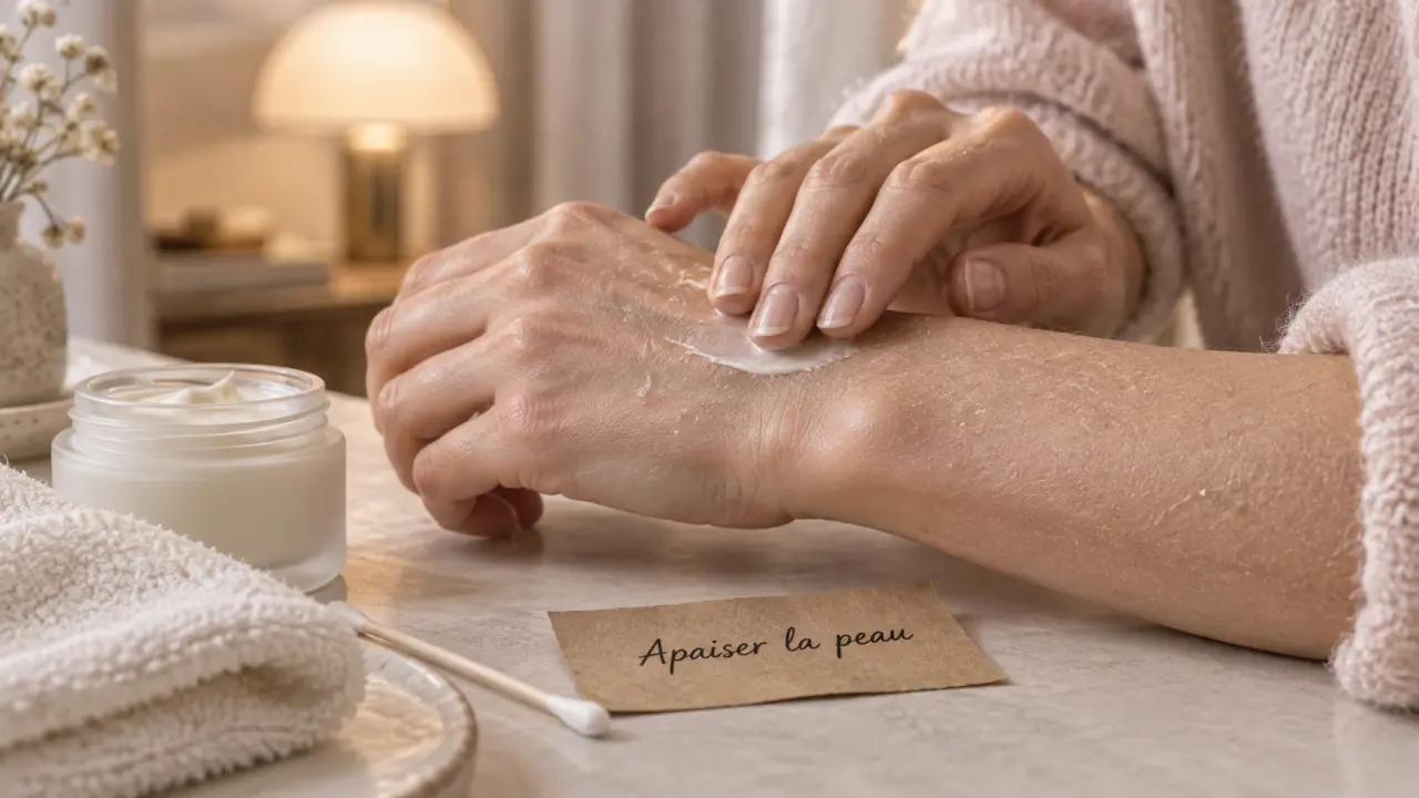Peau qui pèle : crème émolliente pour apaiser et hydrater la peau
