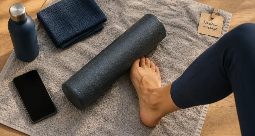 Rouleau de massage pour doser la pression et soulager les douleurs