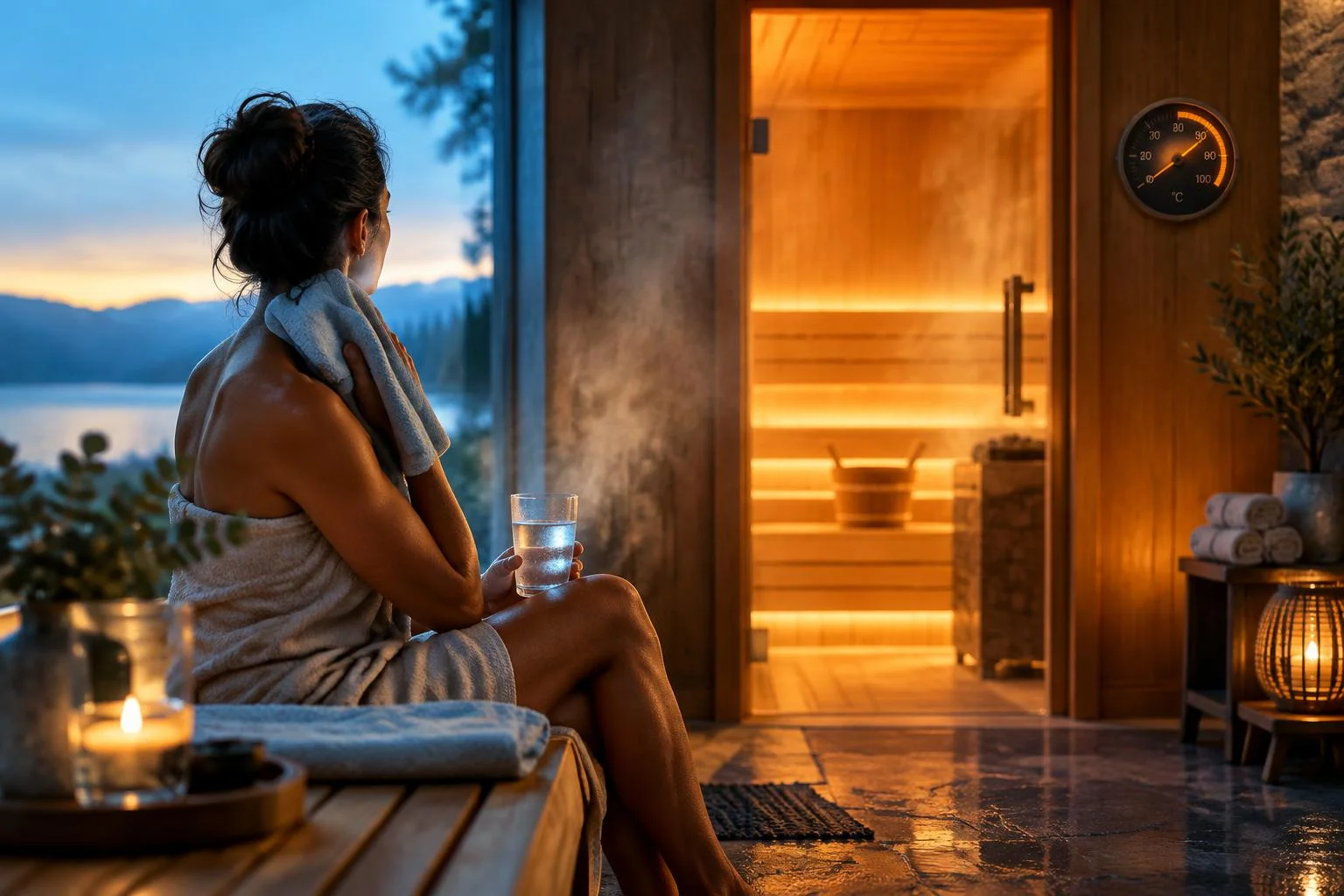 Sauna maison 70 à 100 °C : 15 minutes qui comptent
